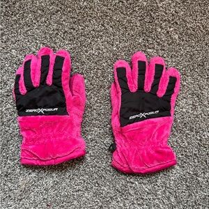 ZEROXPOSUR gloves pink and black